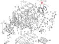 06B103171B Крышка коленвала задняя Audi A4 B6 8EC 2001г. - фото №7