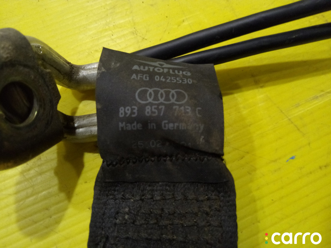 893857713C Ремень безопасности задний Audi 80 B3 89/B3 1991г. - фото №4
