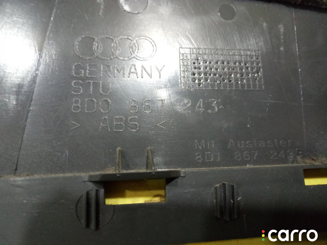 8D0867243 Обшивка стойки левая Audi A4 B5 8D2 1998г. - фото №4