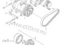 06B260885A Кронштейн компрессора кондиционера Audi A4 B5 8D2 1999г. - фото №4