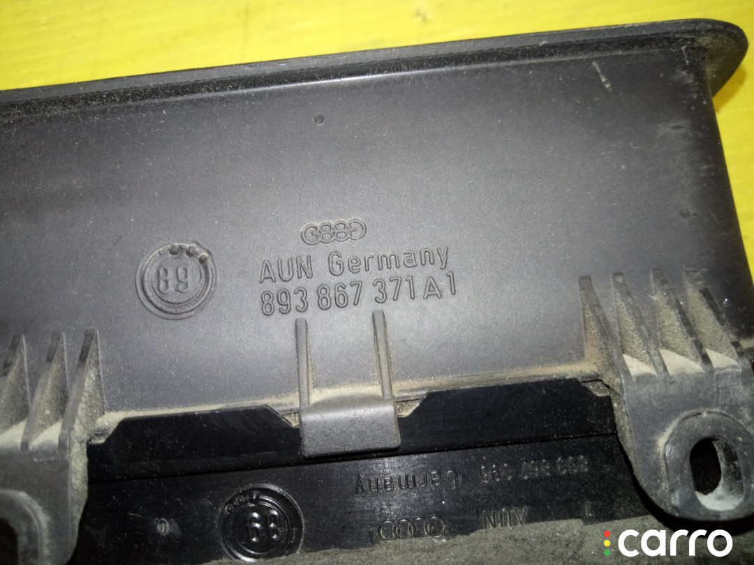 893867371A Ручка двери внутренняя задняя Audi 80 B3 89/B3 1989г. - фото №5