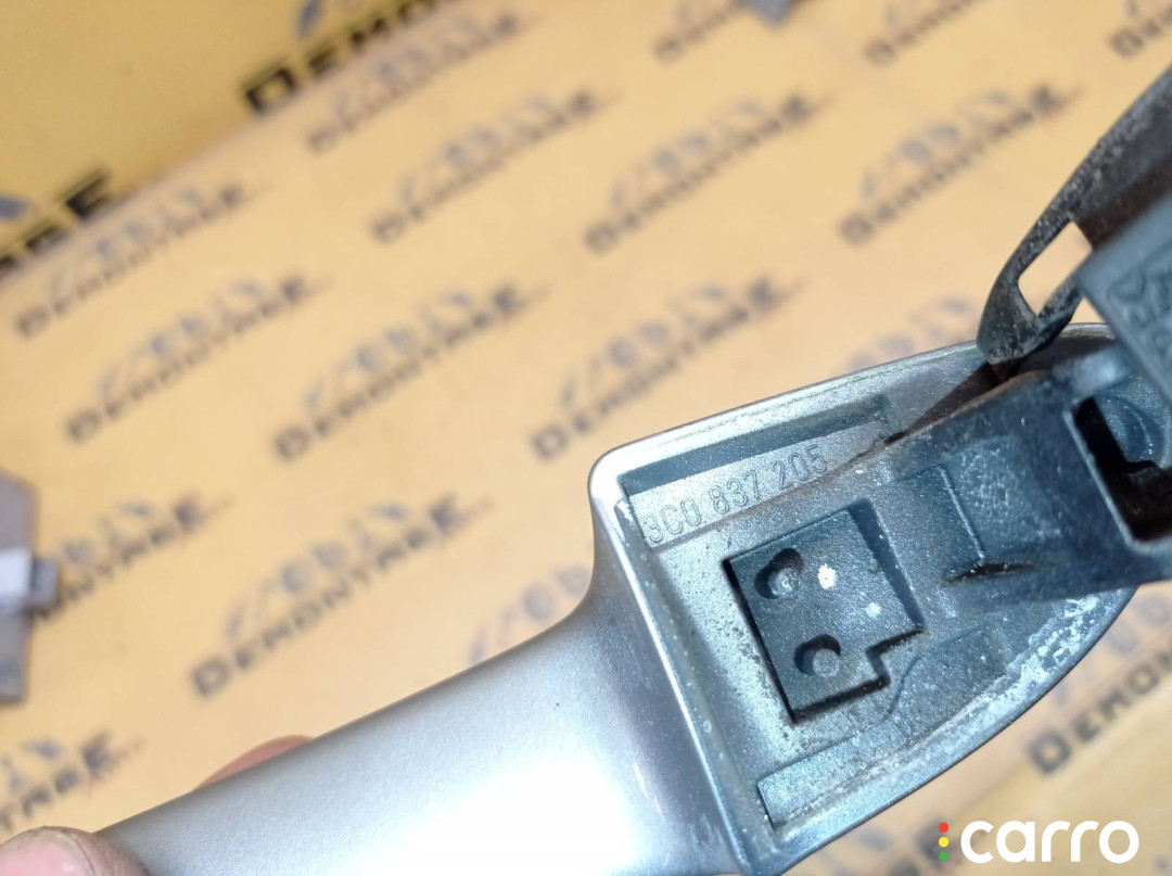 3C0837205 Ручка двери наружная левая Volkswagen Passat B6 3C5 2008г. - фото №7
