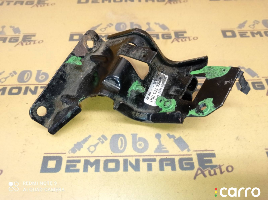 1K0131552N Кронштейн Volkswagen Golf Plus 5M1 2010г. - фото №3