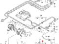 03G131521AM Трубка системы рециркуляции EGR Volkswagen Passat CC 358 2010г. - фото №7