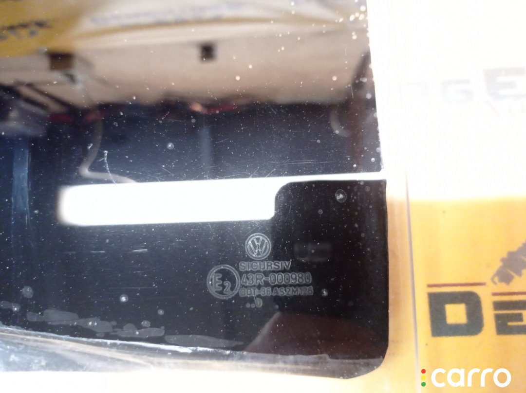 193845205 Стекло двери заднее левое Volkswagen Jetta 2 19E 1990г. - фото №6