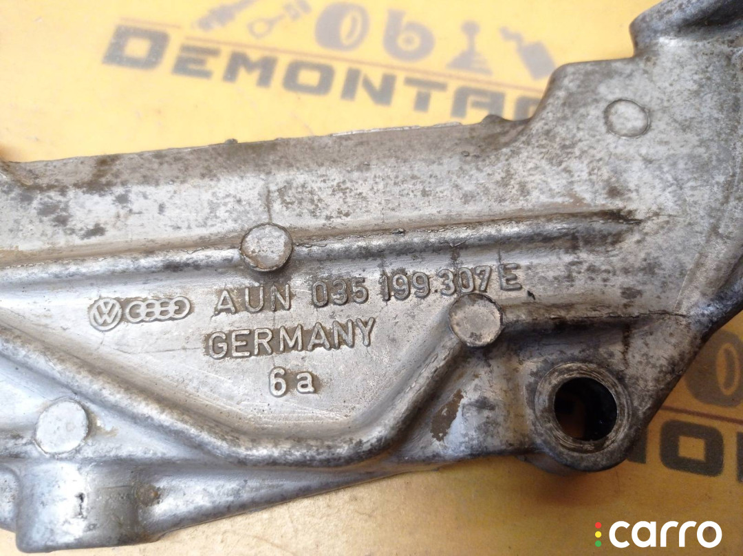 035199307E Кронштейн двигателя Audi 100 C3 443 1986г. - фото №8