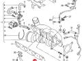 06F253709A Кронштейн коллектора Volkswagen Passat B6 3C5 2008г. - фото №5