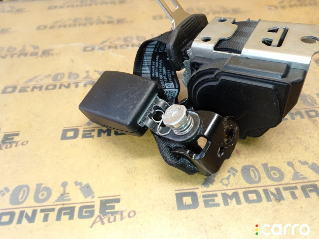 3C0857807H Ремень безопасности средний задний Volkswagen Passat B6 3C5 2008г. - фото №6