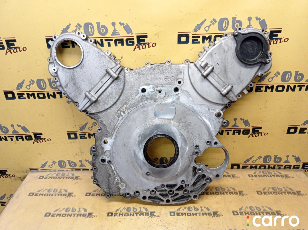 059103173M Крышка двигателя задняя Audi A6 C6 4F2 2007г. - фото №1