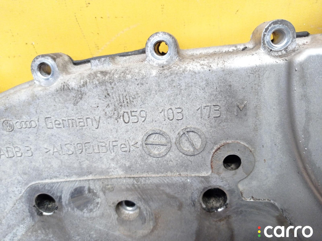 059103173M Крышка двигателя задняя Audi A6 C6 4F2 2007г. - фото №7