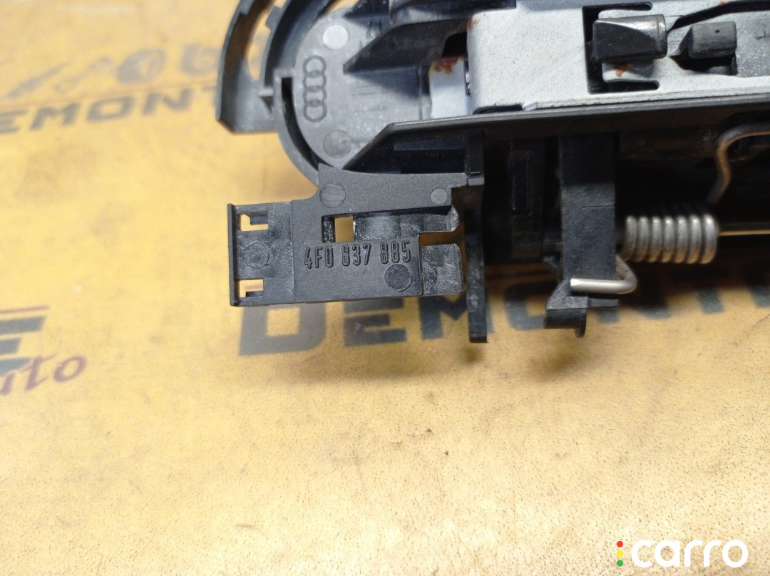 4F0837885 Ручка двери наружная задняя левая Audi A6 C6 4F2 2007г. - фото №8