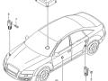 4F0955557A Датчик AIR BAG Audi A6 C6 4F2 2007г. - фото №6