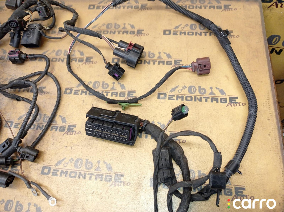3C0971051 Проводка на фару левая Volkswagen Passat B6 3C5 2008г. - фото №5