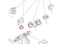 5J0959855 Кнопка стеклоподъемника Skoda Superb 3T5 2012г. - фото №7