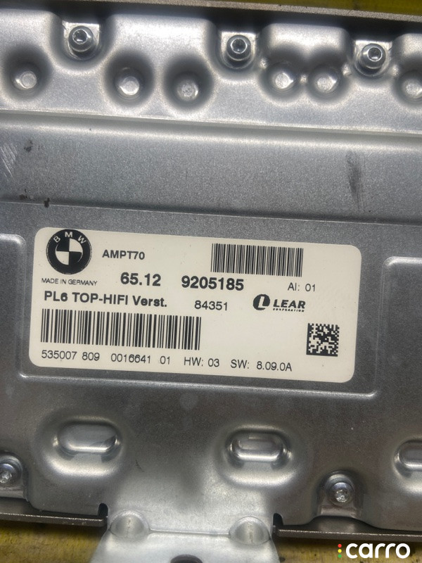 9205185 Усилитель звука BMW 7-series F01 2008г. - фото №4