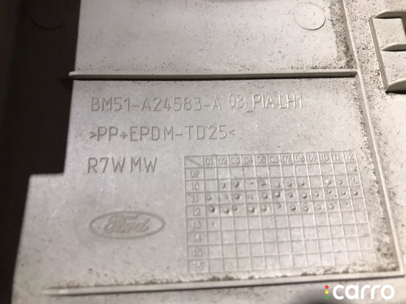 1742673 Обшивка стойки левая Ford Focus 3 2013г. - фото №3
