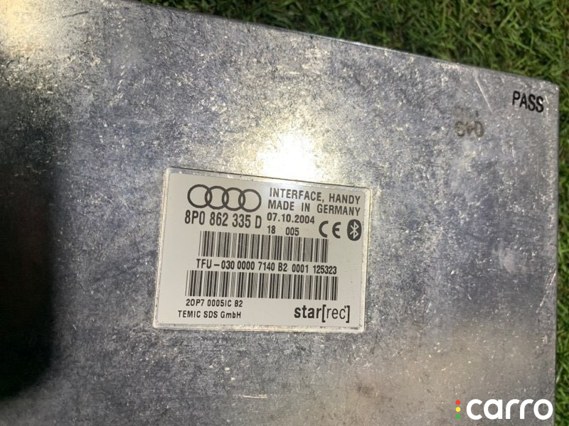 8P0862335D Блок интерфейса Audi A4 B7 2004г. - фото №5
