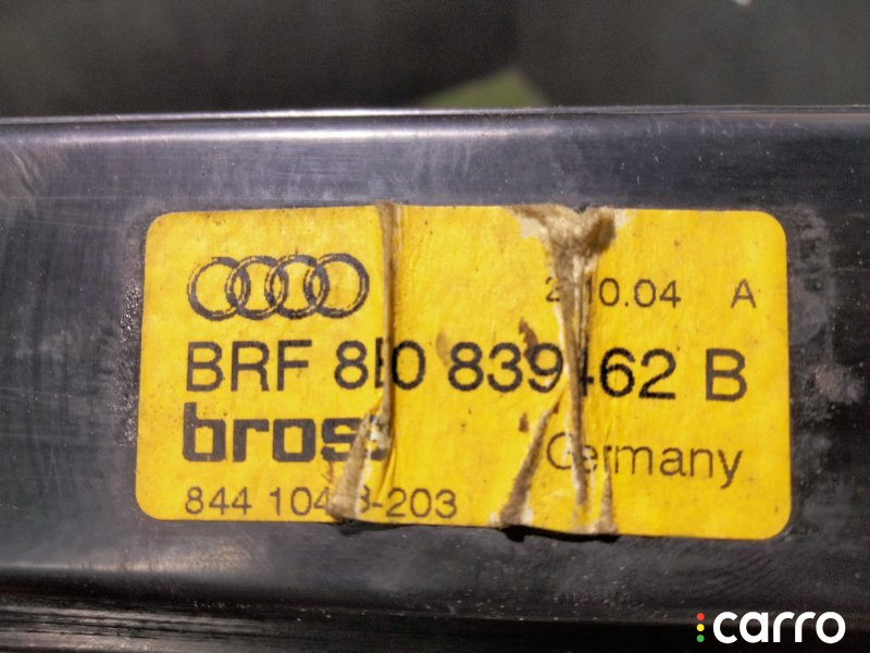 8E0839462 Механизм стеклоподъемника задний правый Audi A4 B7 2004г. - фото №3