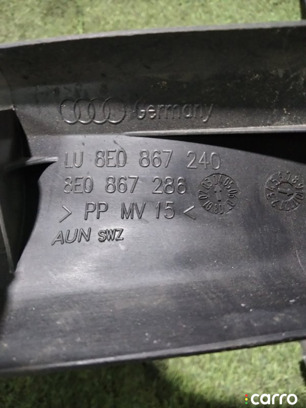 8E0867240 Обшивка стойки Audi A4 B7 2004г. - фото №3