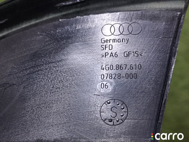 4G0867610 Рамка двери передняя правая Audi RS6 Performance C7 4G 2016г. - фото №5