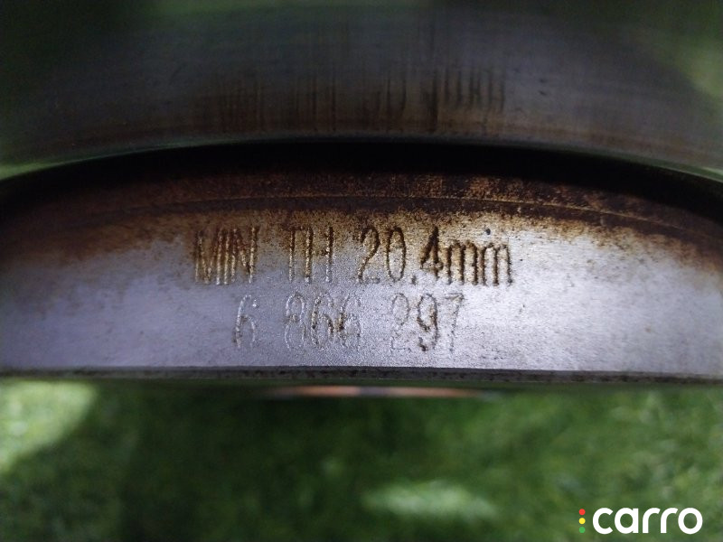 34116866297 Тормозной диск передний Mini Cooper S F56 - фото №4
