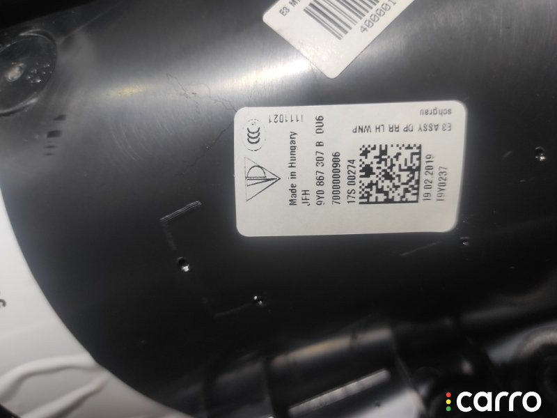 9Y0867307BOU6 Дверная карта задняя левая Porsche Cayenne Turbo E3 9Y 959 2020г. - фото №6