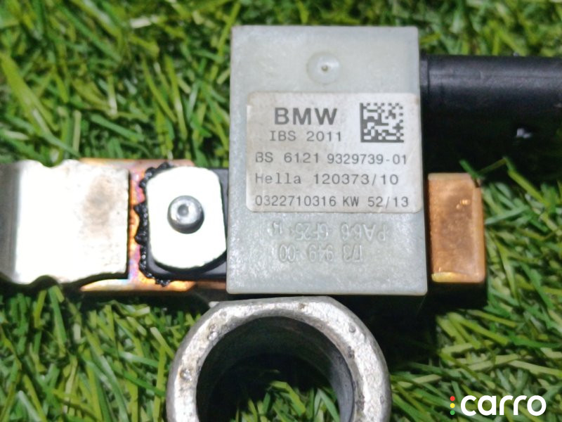 61219329739 Клемма аккумулятора минус BMW X5 M 50D F15 2014г. - фото №5