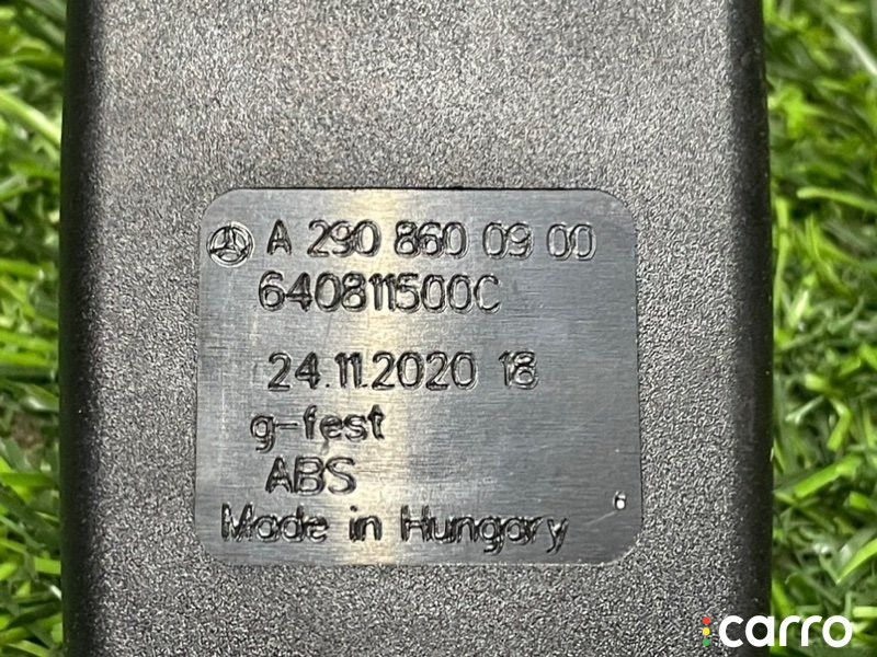 A2908600900 Замок ремня безопасности задний левый Mercedes-Benz E class W213 2020г. - фото №5