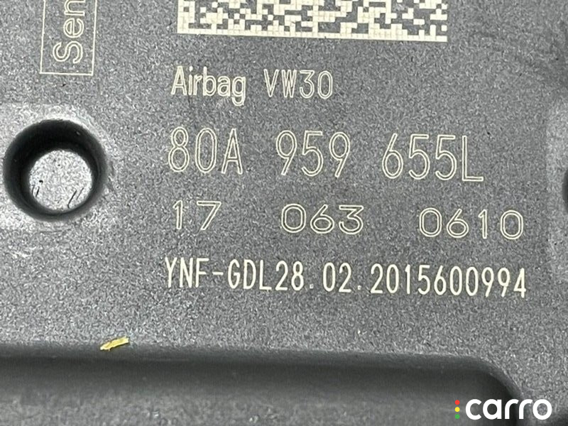 80A959655L Блок AirBag Audi Q5 FY B5 NY 2020г. - фото №5