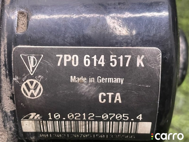 7P0614517K Блок abs Volkswagen Touareg NF (7P5) 2012г. - фото №6