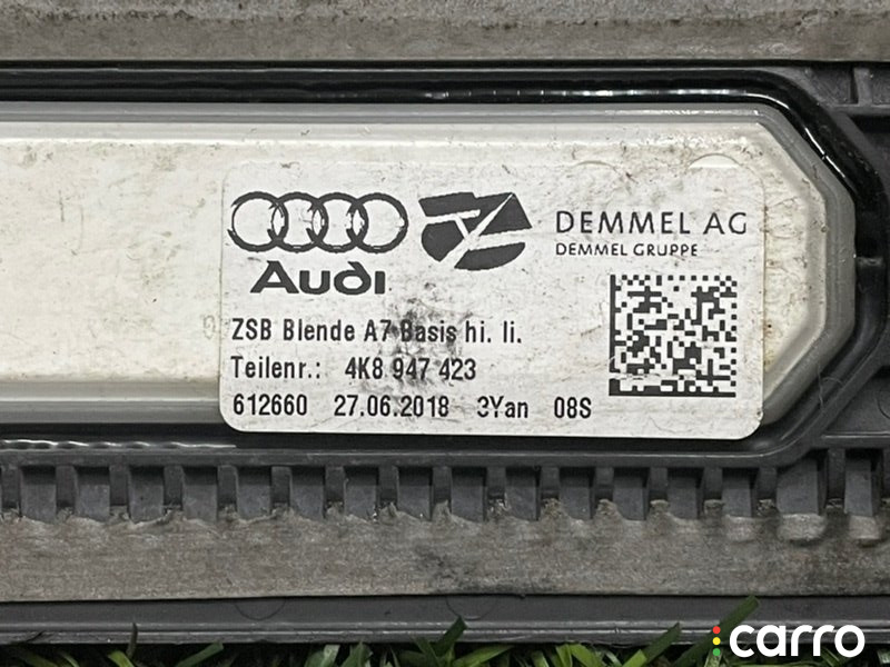 4K8947423 Накладка на порог задняя левая Audi A7 4KA 2018г. - фото №7
