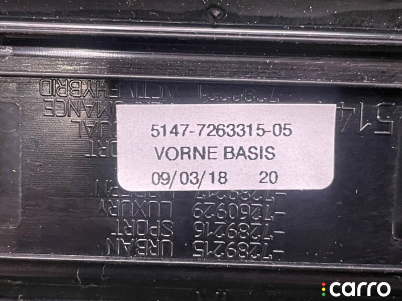 51477263315 Накладка порога (внутренняя) передняя BMW 3-Series F30 - фото №6