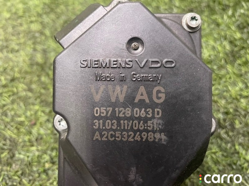 057128063D Дроссельная заслонка Audi A6 C7 2011г. - фото №6