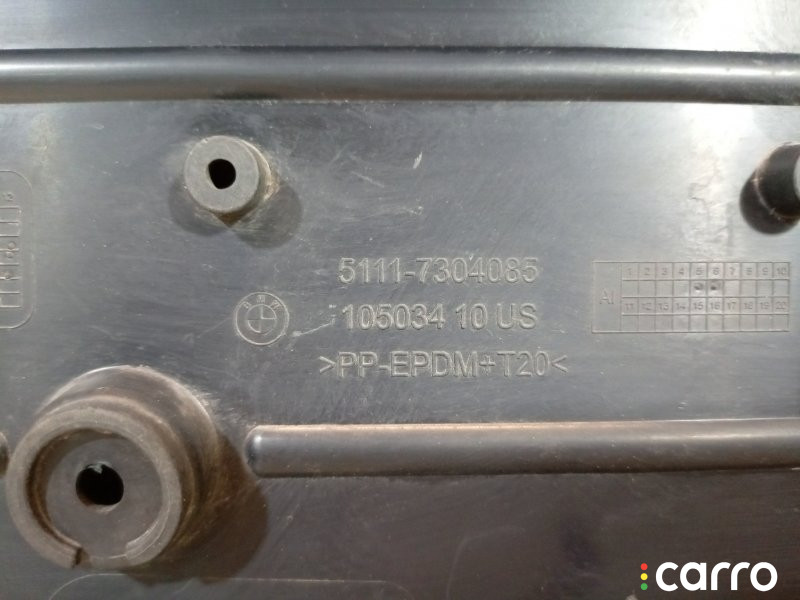 51117304085 Накладка переднего бампера под номер BMW X5 F15 - фото №13