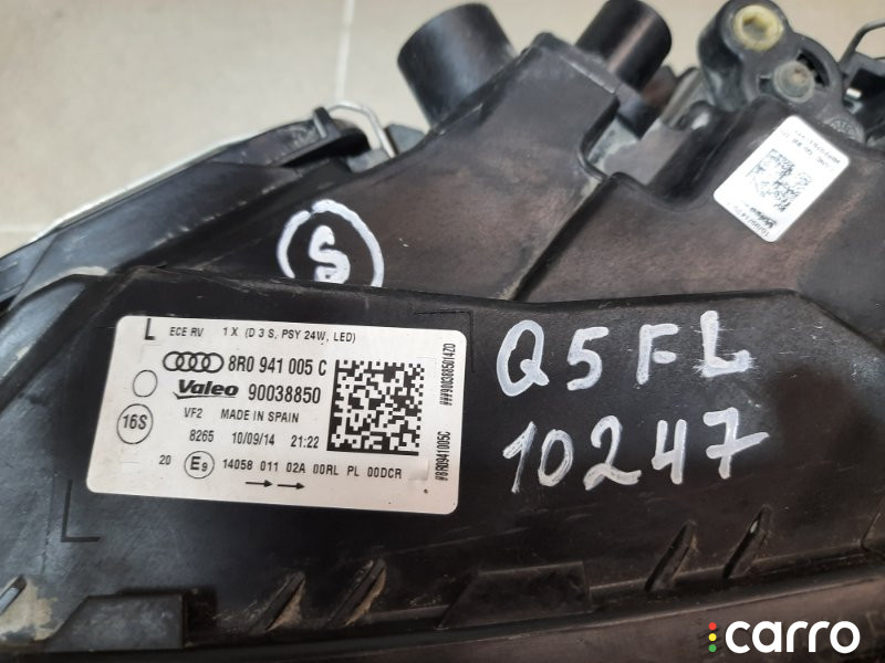 8R0941005C Фара левая Audi Q5 8R - фото №15