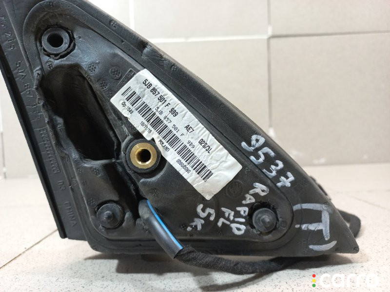 5JB857501F9B9 Зеркало левое электрическое Skoda Rapid 1 - фото №6