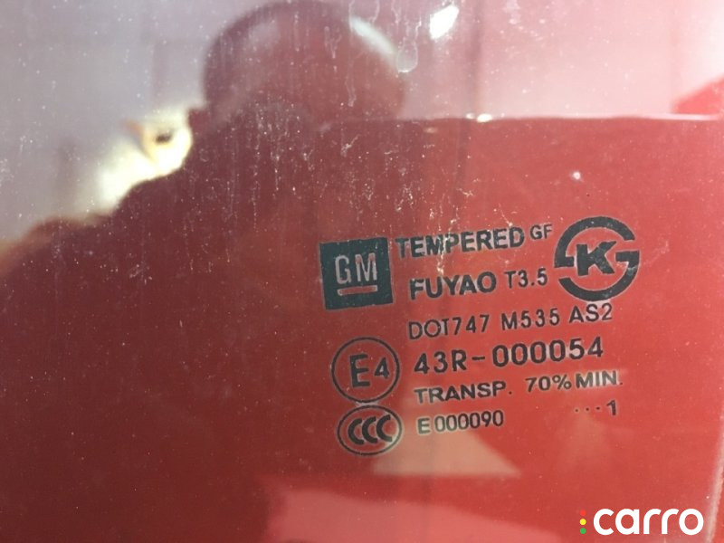 96833085 Стекло заднее левое Chevrolet Cruze J300 2010г. - фото №2
