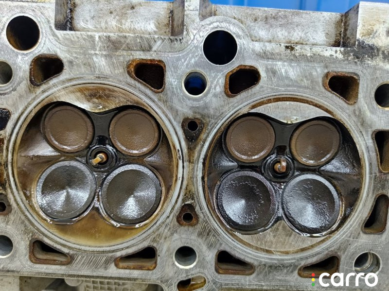 4663695AB Головка блока цилиндров левая Chrysler Sebring JR 2001г. - фото №7