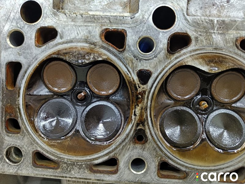 4663695AB Головка блока цилиндров левая Chrysler Sebring JR 2001г. - фото №8