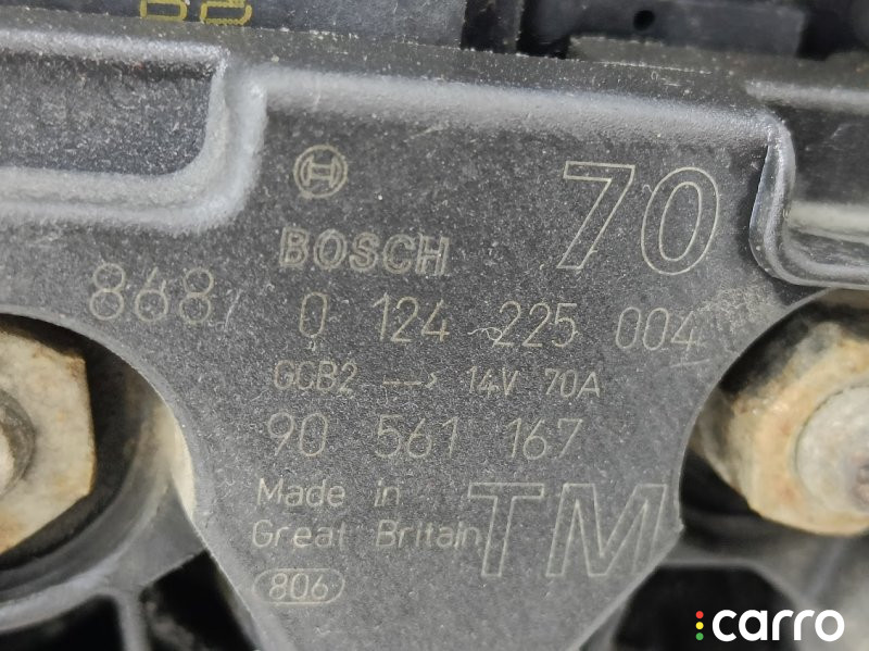 6204157 Генератор Opel Astra G 2000г. - фото №4
