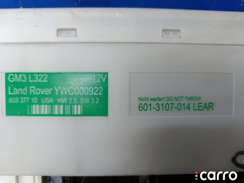 YWC000922 Блок комфорта Land Rover Range Rover L322 2004г. - фото №2
