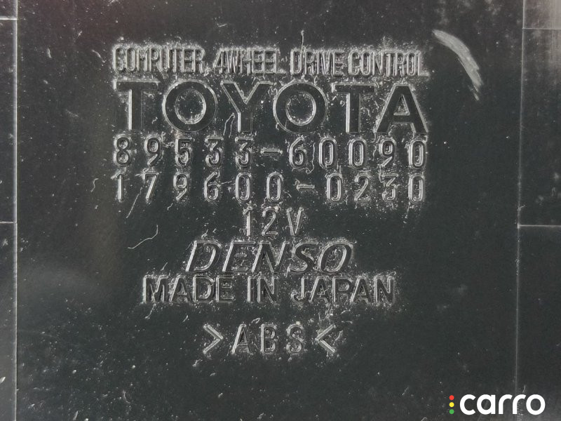 8953360090 Блок управления раздаточной коробкой Toyota Land Cruiser J100 1998г. - фото №2