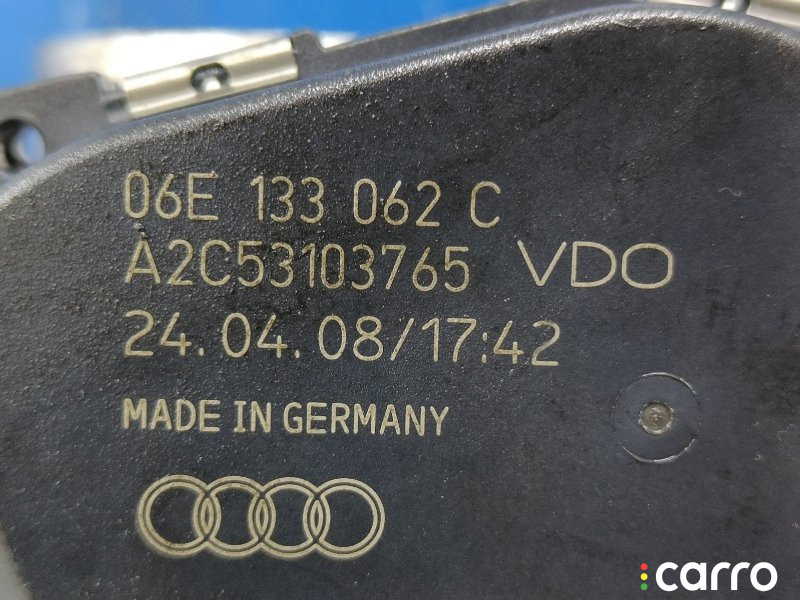 06E133062C Заслонка дроссельная Audi A6 C6 2008г. - фото №6