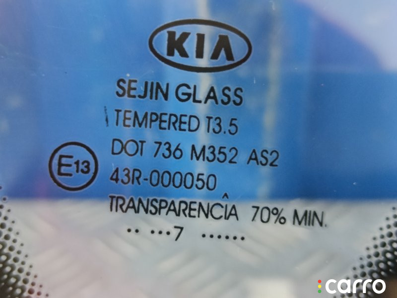 87810-1H000 Форточка задняя левая Kia Ceed ED 2007г. - фото №2