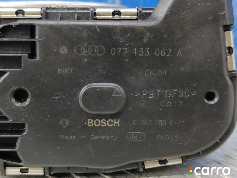 077133062A Заслонка дроссельная Audi A8 D3 2004г. - фото №2