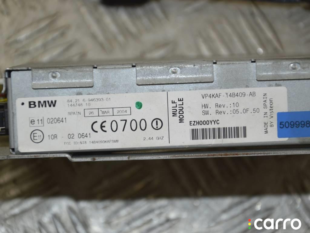 6946393 Модуль громкой связи BMW 3 E90/E91/E92/E93 2004г. - фото №2