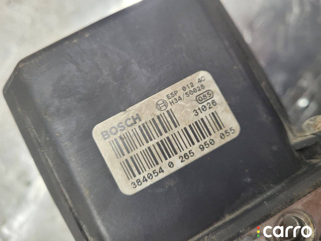 4B0614517G, 0265225124, 0265950055 Блок ABS Audi A6 2002г. - фото №4