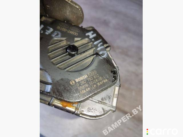 0280750612, 351002A600 заслонка дроссельная Hyundai i40 VF 2015г. - фото №5
