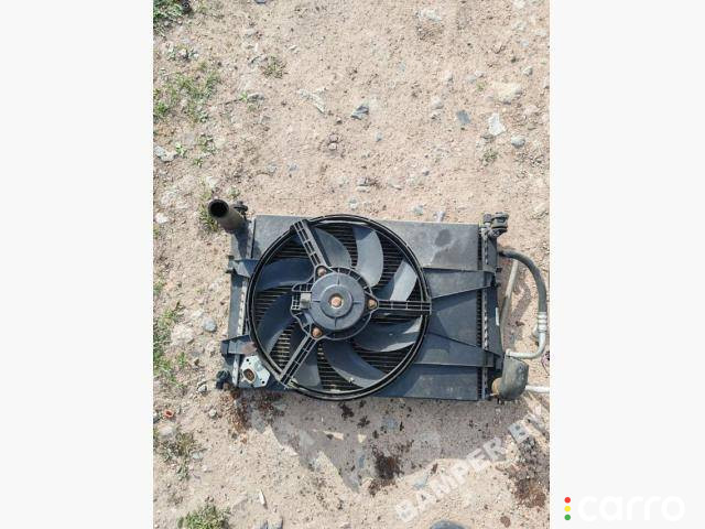 4S6H8005AD радиатор основной Mazda 2 DY 2004г. - фото №3