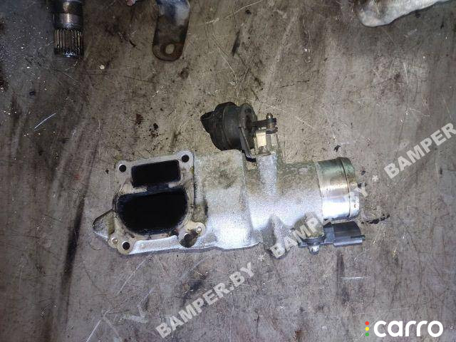 55350621, 08226800 заслонка дроссельная Opel Vectra C 2003г. - фото №2